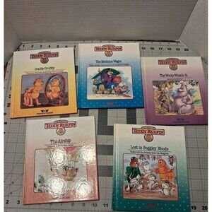 Vintage Teddy Ruxpin Book Lot Worlds of Wonder